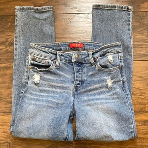 Guess Jeans Cropped Button Front Women’s Size 29